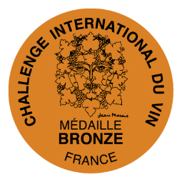 Médaille de Bronze Concours International du Vin Blaye